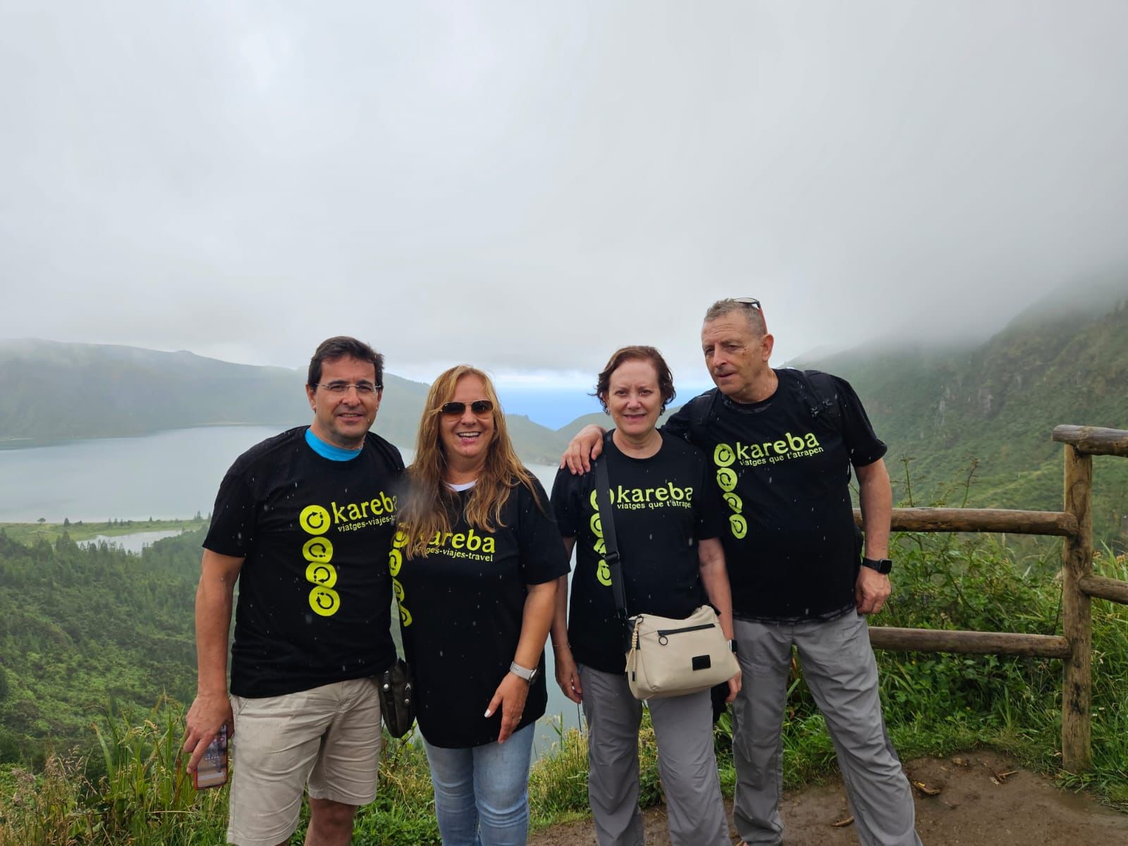 Familia en las Islas Azores