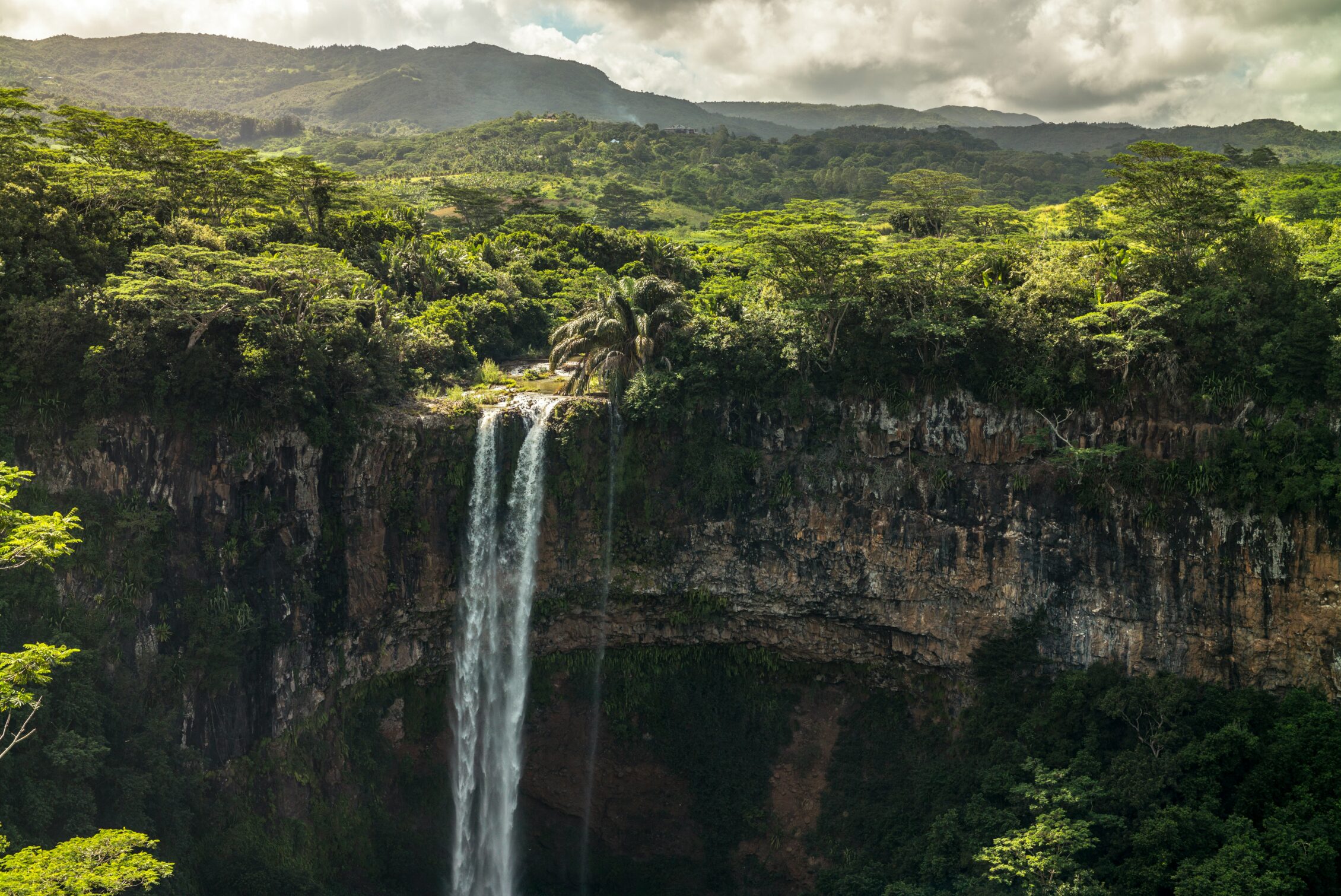 cascada en mauricio