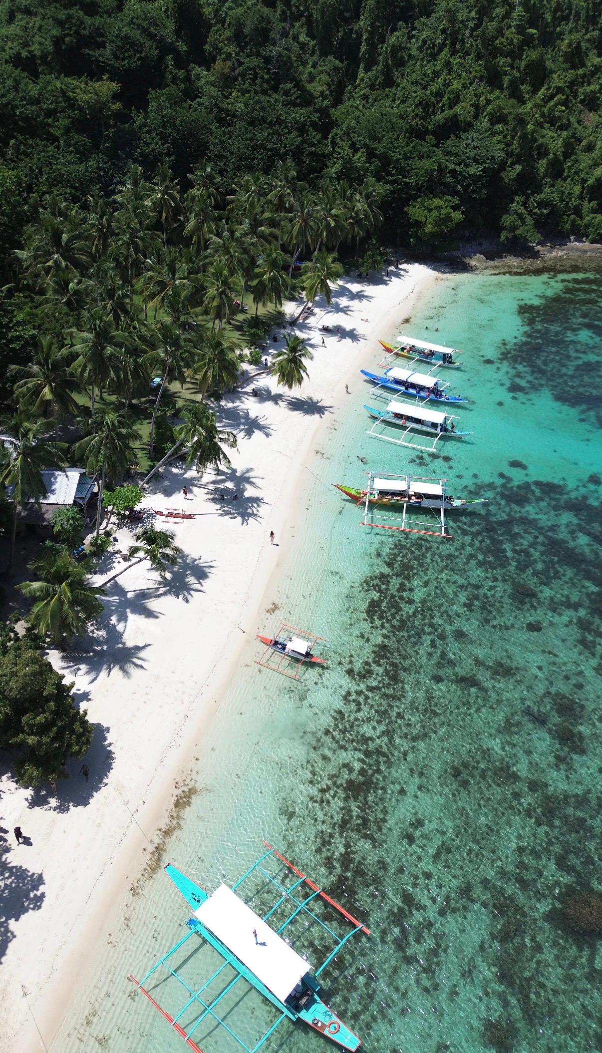 dron playa filipinas