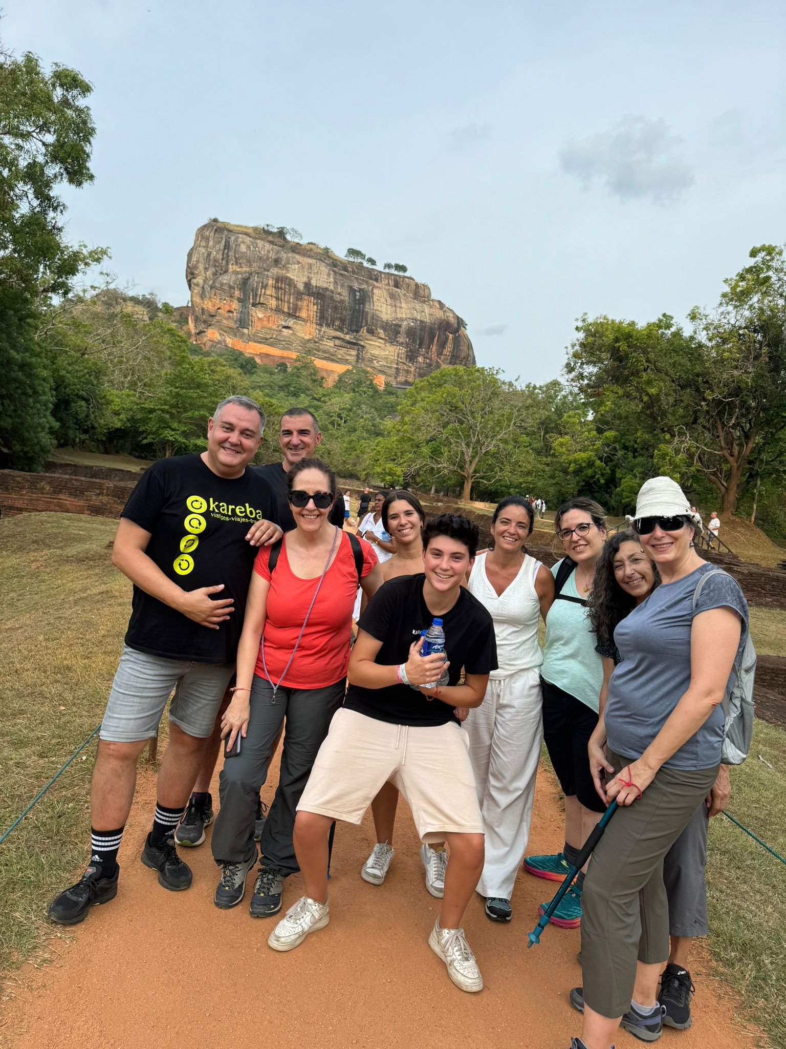 grupo en sigiriya sri lanka