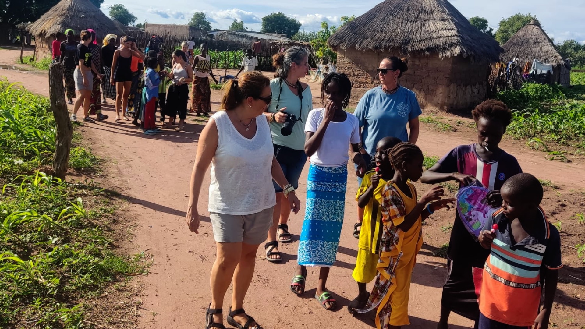 visita de una tribu a senegal